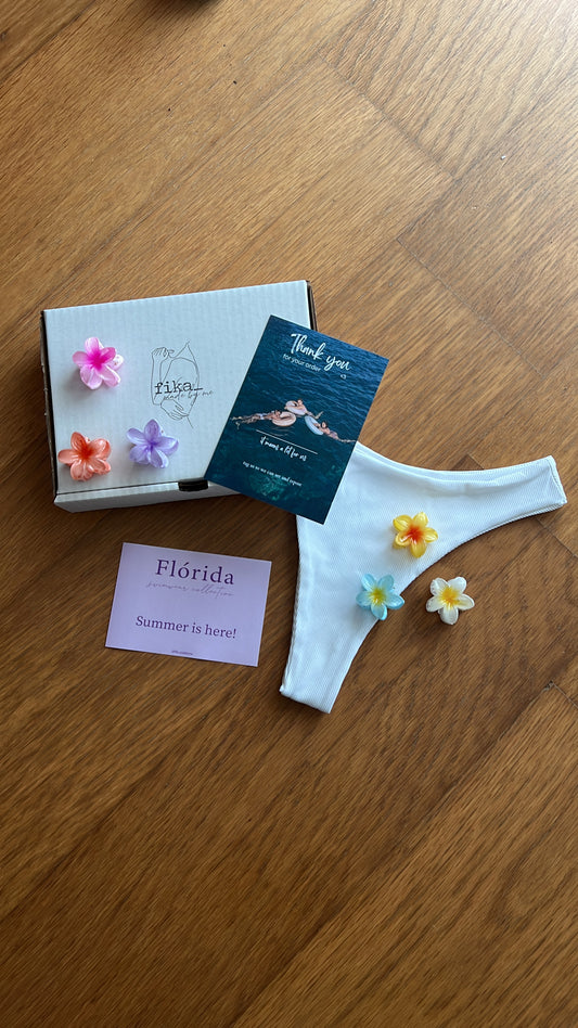 Mini flower clips