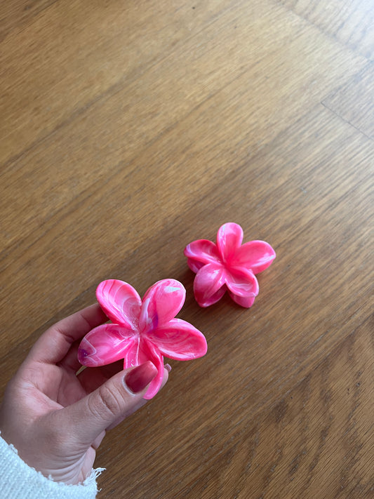 Rose flower clip