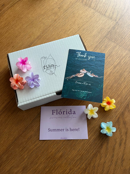 Mini flower clips